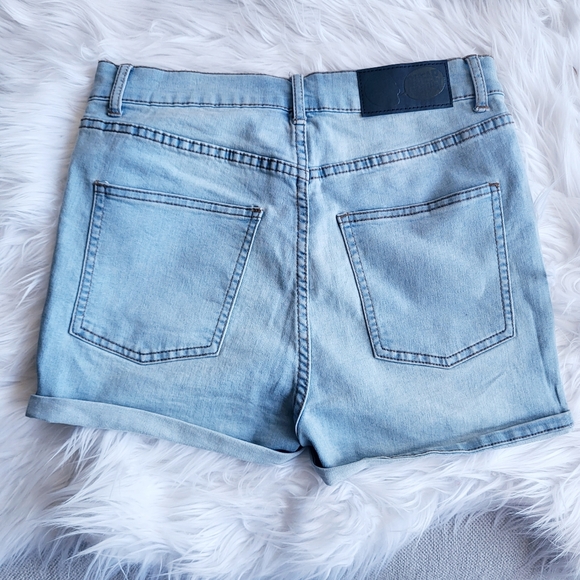 Cheap Monday Light Blue Jean Shorts ladies size 29 - Picture 5 of 11